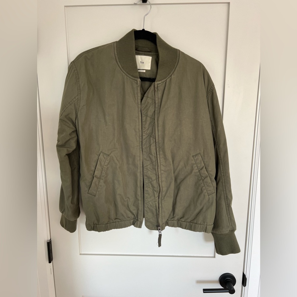 TNA green bomber jacket